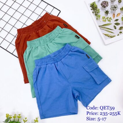 Quần đùi trẻ em QET59